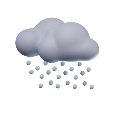 3D Yoğun Kar Şeffaf Simge ResmiComment