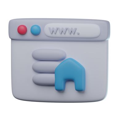 3D Şeffaf Simge Resimlerine Sunucu