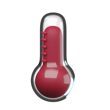 3B Sıcak Şeffaf Simge İllüstrasyonu