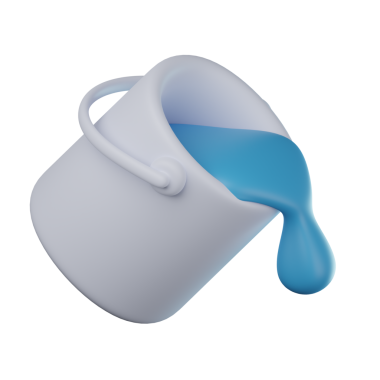 3B Boya Kovası Şeffaf Simge ResmiComment