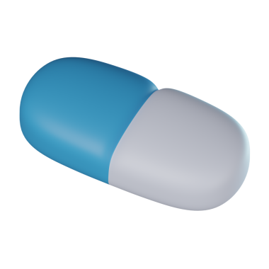 3B İlaç Şeffaf Simge İllüstrasyonu