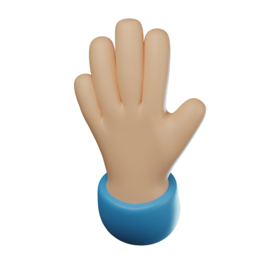 3B Tıklama Tuşu El Hareketi Şeffaf Simge ResmiComment