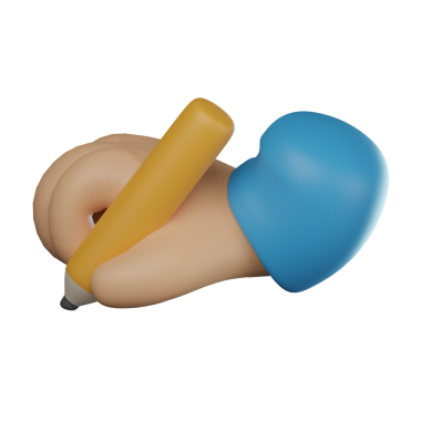 3D El Tutma Telefonu Şeffaf Simge İllüstrasyonu