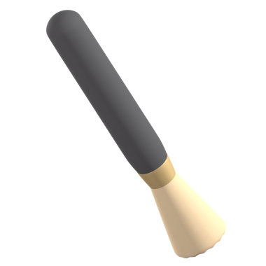 3B Fırça Simgesi Resmetme Sunucusu