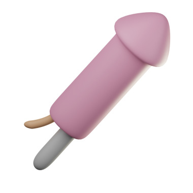 3B Havai fişek Simgesi Çizimi