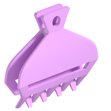 3 Boyutlu Saç Kıskacı Simge Resmetme Sunucusu