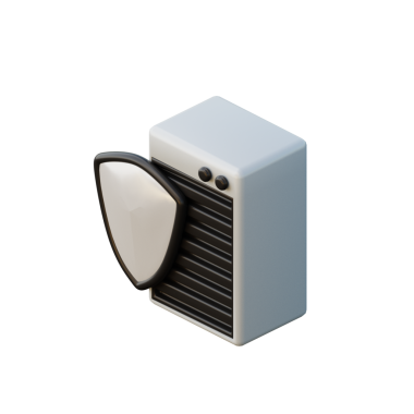 3D Aşırı Sıcaklık Koruma Simgesi Resmetme Sunucusu