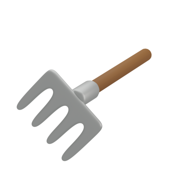 3B Tırmık Aracı Çizimi