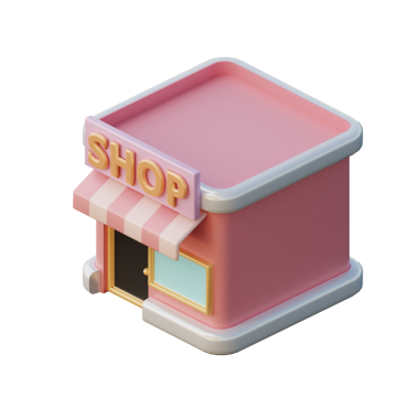 3D Dükkan Simgesi Resmetme Sunucusu