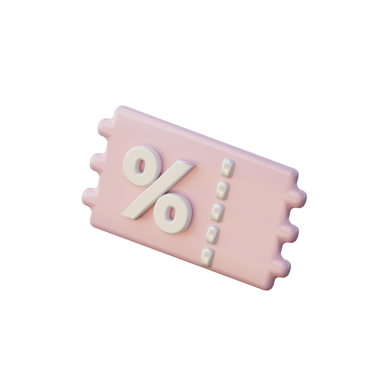 3D Alışveriş Makbuzu İllüstrasyonu