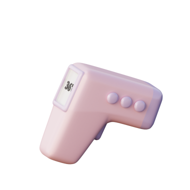 3D Termo Silah İllüstrasyonu