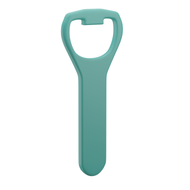 3 Boyutlu Şişe Açma İllüstrasyon Simgesi Hazırlama