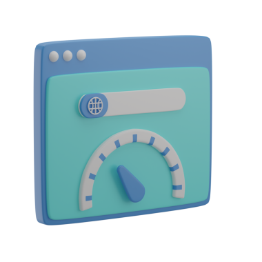 3B Tarayıcı Hızı İllüstrasyon Simgesi Hazırlama