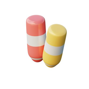 3B Pastel Boyalar Resim Simgesi Hazırlama