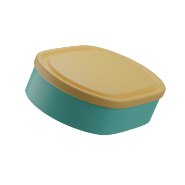 3B Yiyecek Konteynırı Resmetme Simgesi Hazırlama