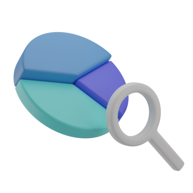 3B Piyasa Analizi İllüstrasyon Simgesi Hazırlama