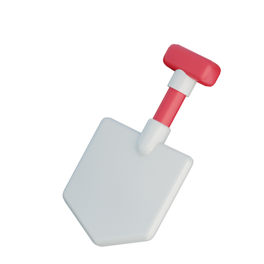 3 Boyutlu Kürek Resim Simgesi Hazırlama