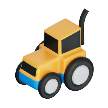 3B Traktör Resmetme Simgesi Hazırlama