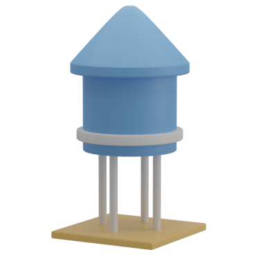 3B Su Tankı Resmetme Simgesi Hazırlama