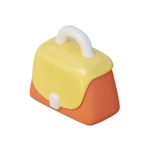 3B Evrak Çantası Resmetme Simgesi Hazırlama