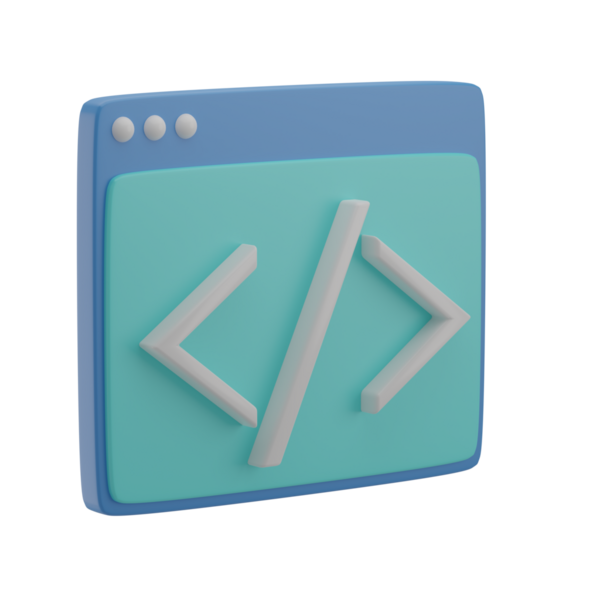 3B Kodlama İllüstrasyon Simgesi Hazırlama