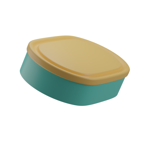 3B Yiyecek Konteynırı Resmetme Simgesi Hazırlama