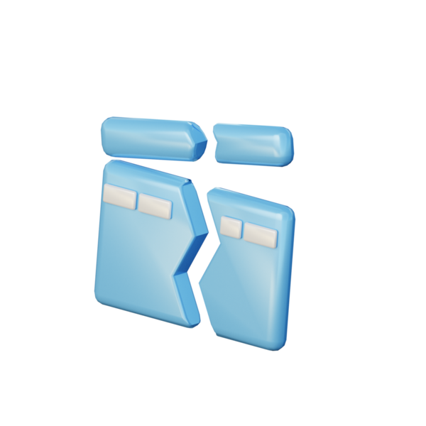 3B Ortam Kırık Resim Simgesi Hazırlama