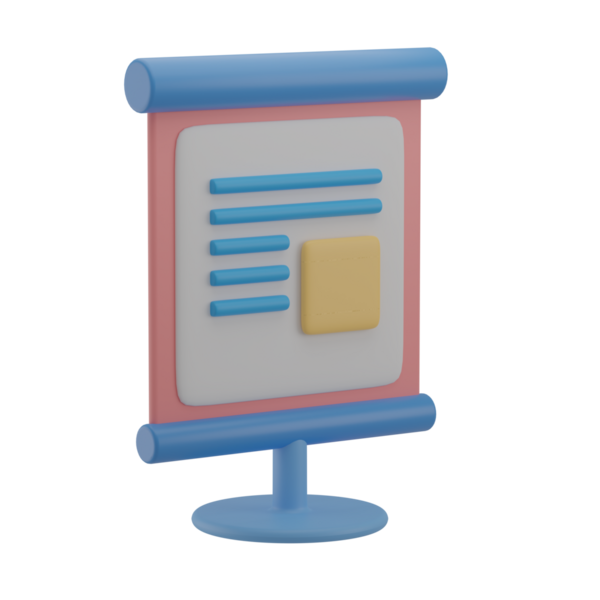 3B Sunum İllüstrasyon Simgesi Hazırlama