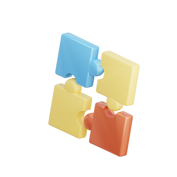 3 Boyutlu Bulmaca Resmetme Simgesi Hazırlayıcı