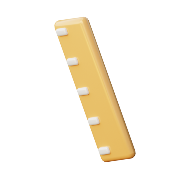 3B Cetvel İllüstrasyon Simgesi Hazırlama