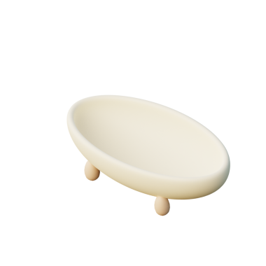 3 Boyutlu Küvet Simgesi Hazırlama