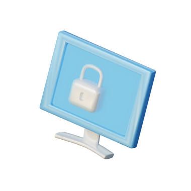 3B Bilgisayar Güvenliği Simgesi Resmetme