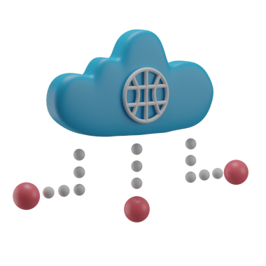 3D IoT Simge Hazırlama İllüstrasyonu