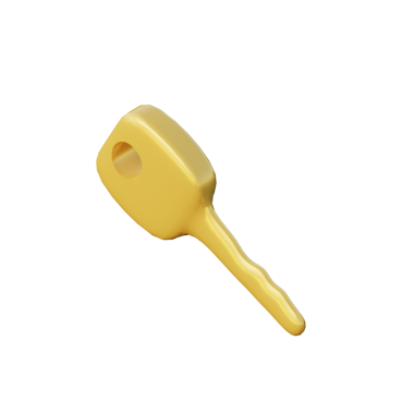 3 Boyutlu Anahtar Simgesi Çizimi