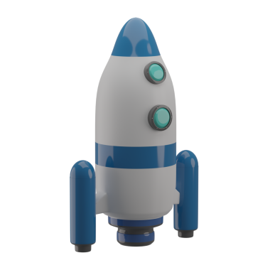 3B Roket Simgesi Çizimi