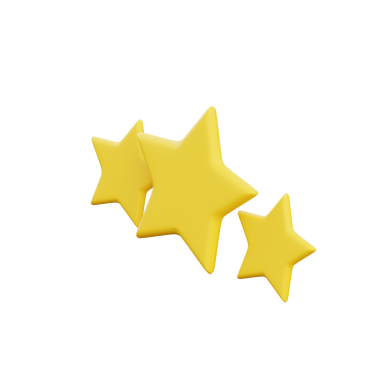 3D Üç Yıldızlı Simge Resmetme