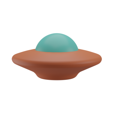 3 Boyutlu UFO Simgesi Çizimi