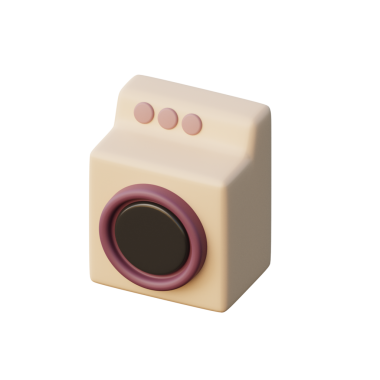 3B Çamaşır Makinesi Simgesi Hazırlama ResmiComment