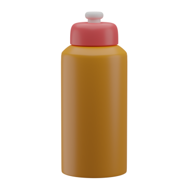 3 Boyutlu Su Şişesi Simgesi Çizimi