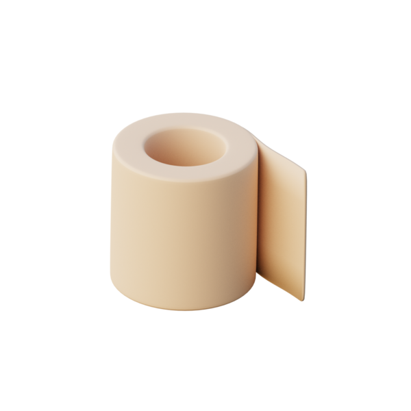 3B Tuvalet Kağıdı Simgesi Resmetme