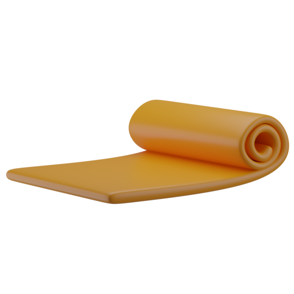 3 Boyutlu Yoga Mat Simgesi Resmetme