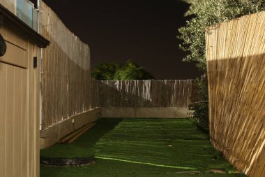 Köyün eski şehrinin güzel manzarası.