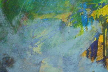 Yağlı boya tablo. renkli arkaplan.