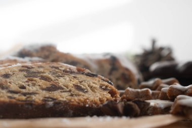 Alman Noel pastaları, zimtsterne, dresdner Stoller, schoko lebkuchen