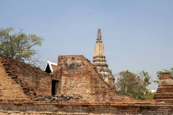 Old City Ayutthaya Thailand — Stock Photo, Image