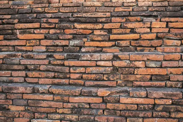 Muro Mattoni Sembra Vecchio Tempo Passato — Foto Stock