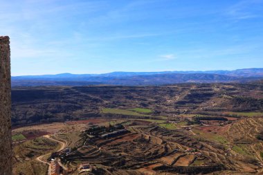 Dağların güzel manzarası