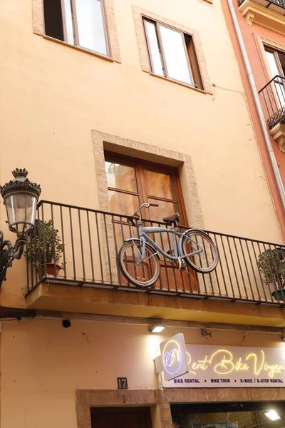 stock image street view of the city of valencia, spain