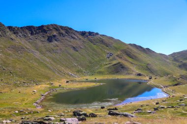 Dağların güzel manzarası