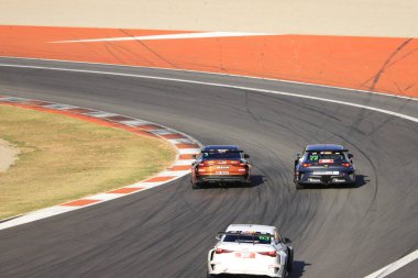 Barselona, İspanya - Eylül 310, 2016: Katalunya, katalunya, barselona, İspanya ırkı. katalunya.